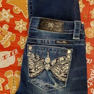 Miss Me Size 26 Waist bling jeans